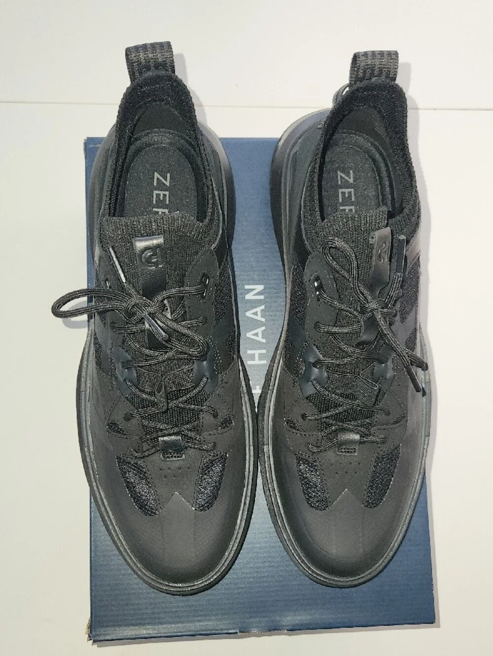 Cole Haan Men's Black Low-Top Athletic Sneaker